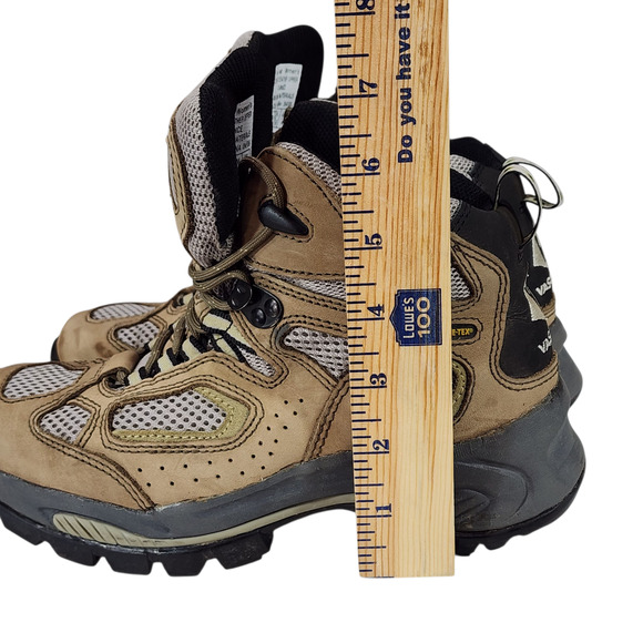 Vasque Breeze XCR‎ GTX Hiking Boot Sz 6.5 Women Gore-Tex Leather Mesh Brown Camp - Picture 12 of 12